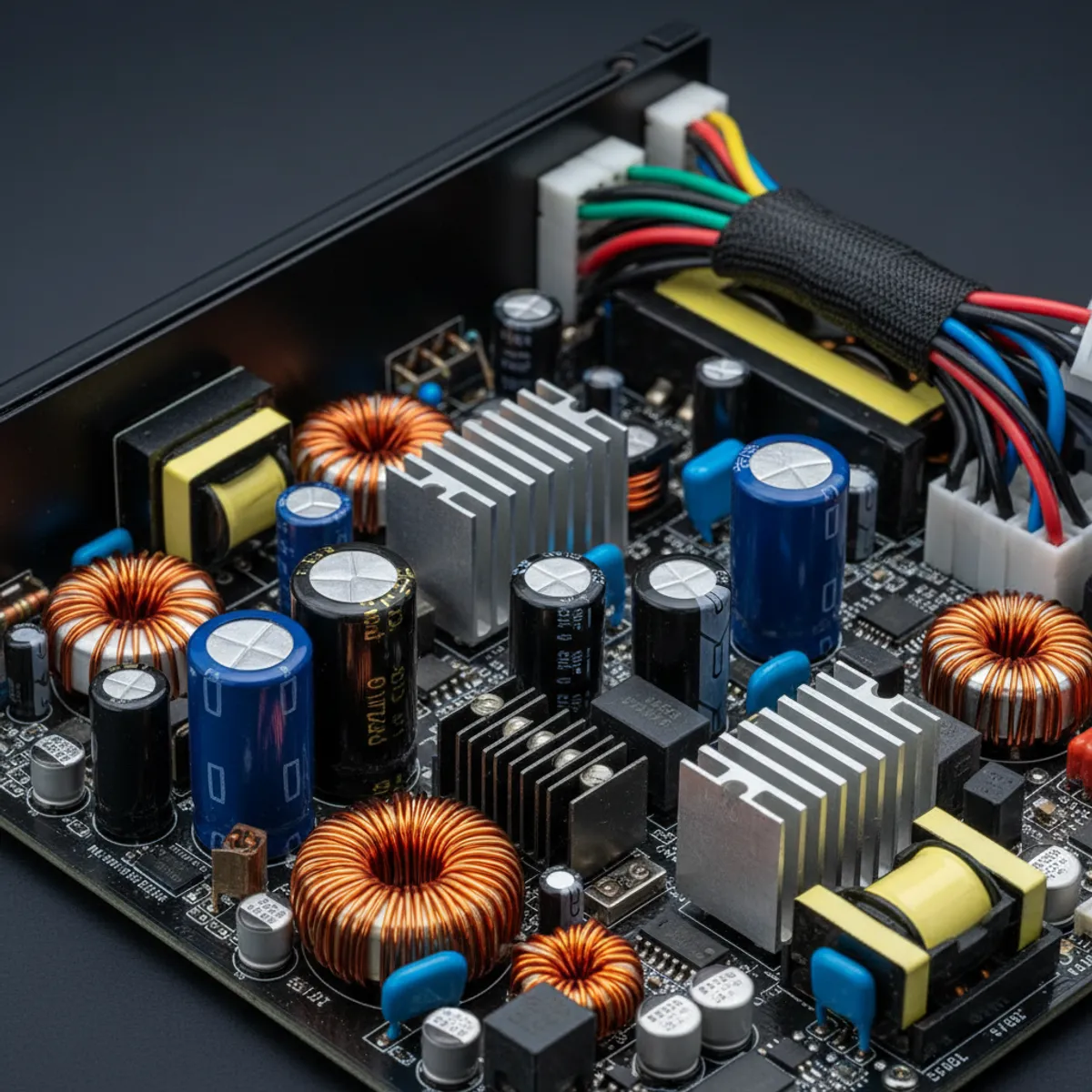 Connecteurs alimentation PC ATX 3.1 12V-2x6 câbles modulaires branchement carte graphique