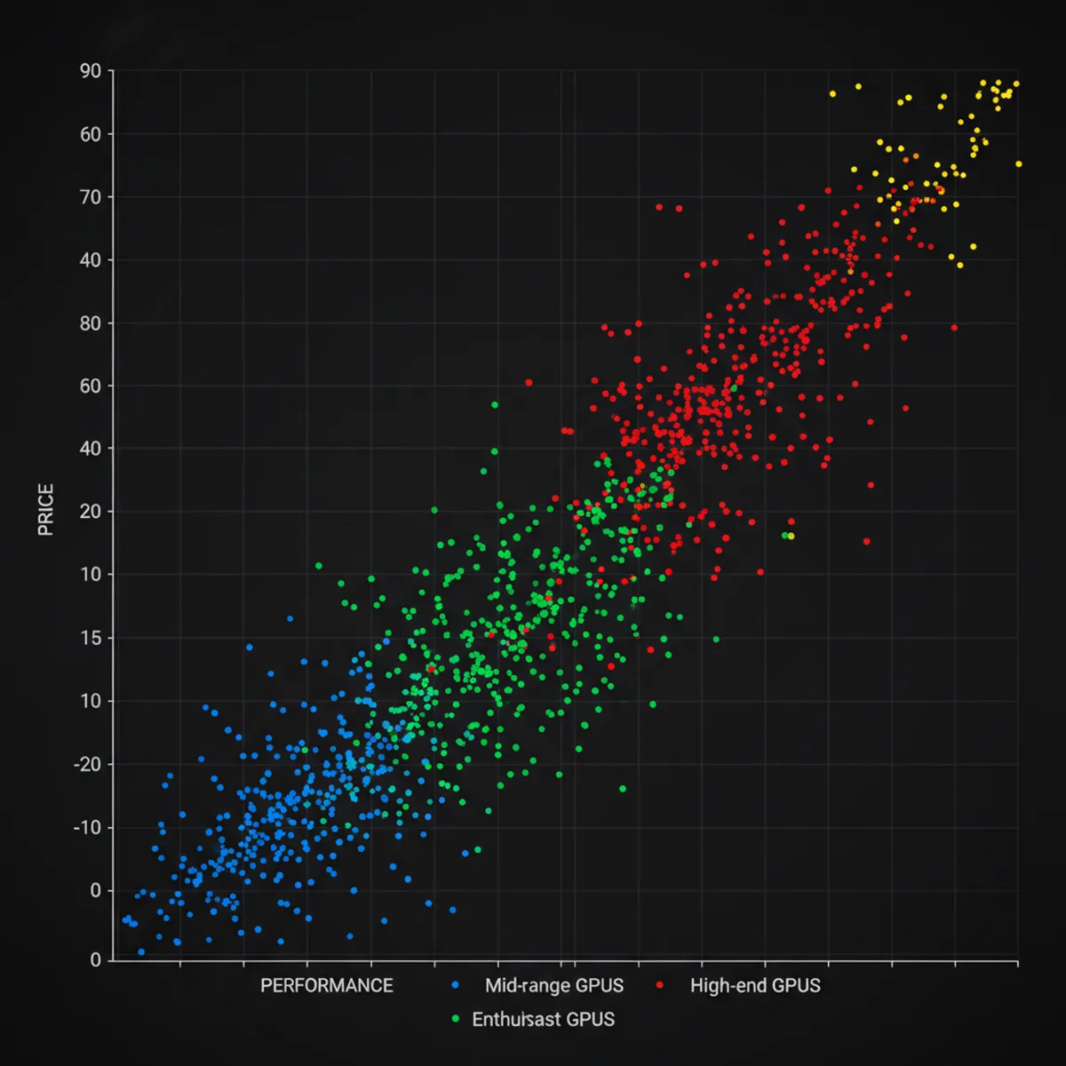 Graphique benchmarks FPS cartes graphiques 2026 par résolution 1080p 1440p 4K jeux AAA