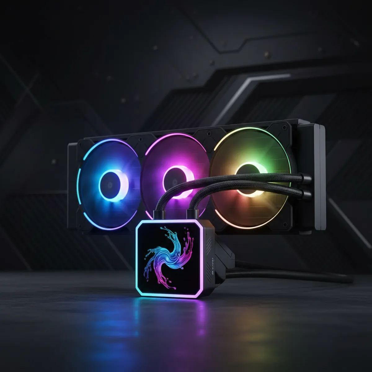 Corsair iCUE H150i Elite LCD XT AIO 360mm watercooling écran LCD refroidissement processeur