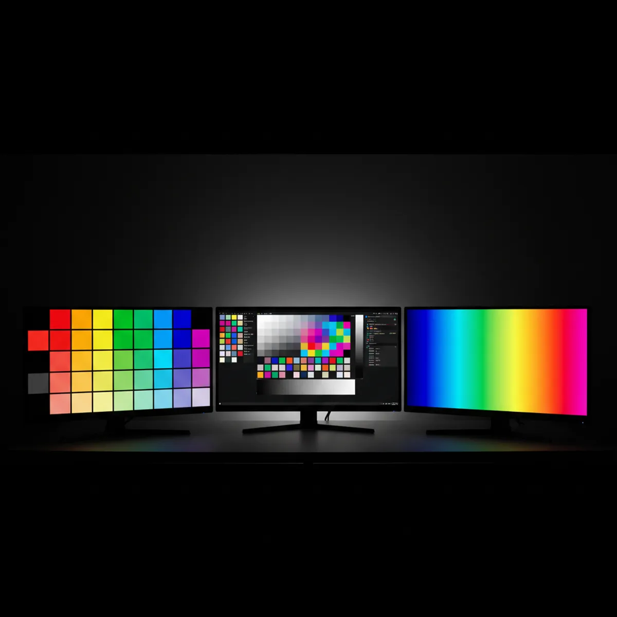 Comparatif visuel écrans gaming OLED vs IPS 1440p qualité image couleurs contraste temps réponse