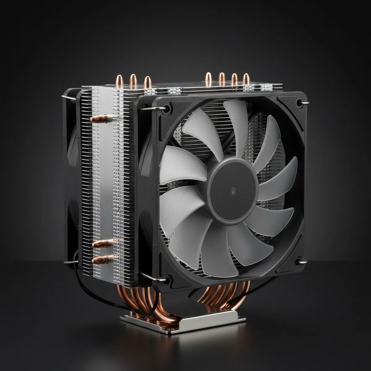 Ventirad Thermalright Peerless Assassin 120 SE double tour caloducs installé sur carte mère AM5