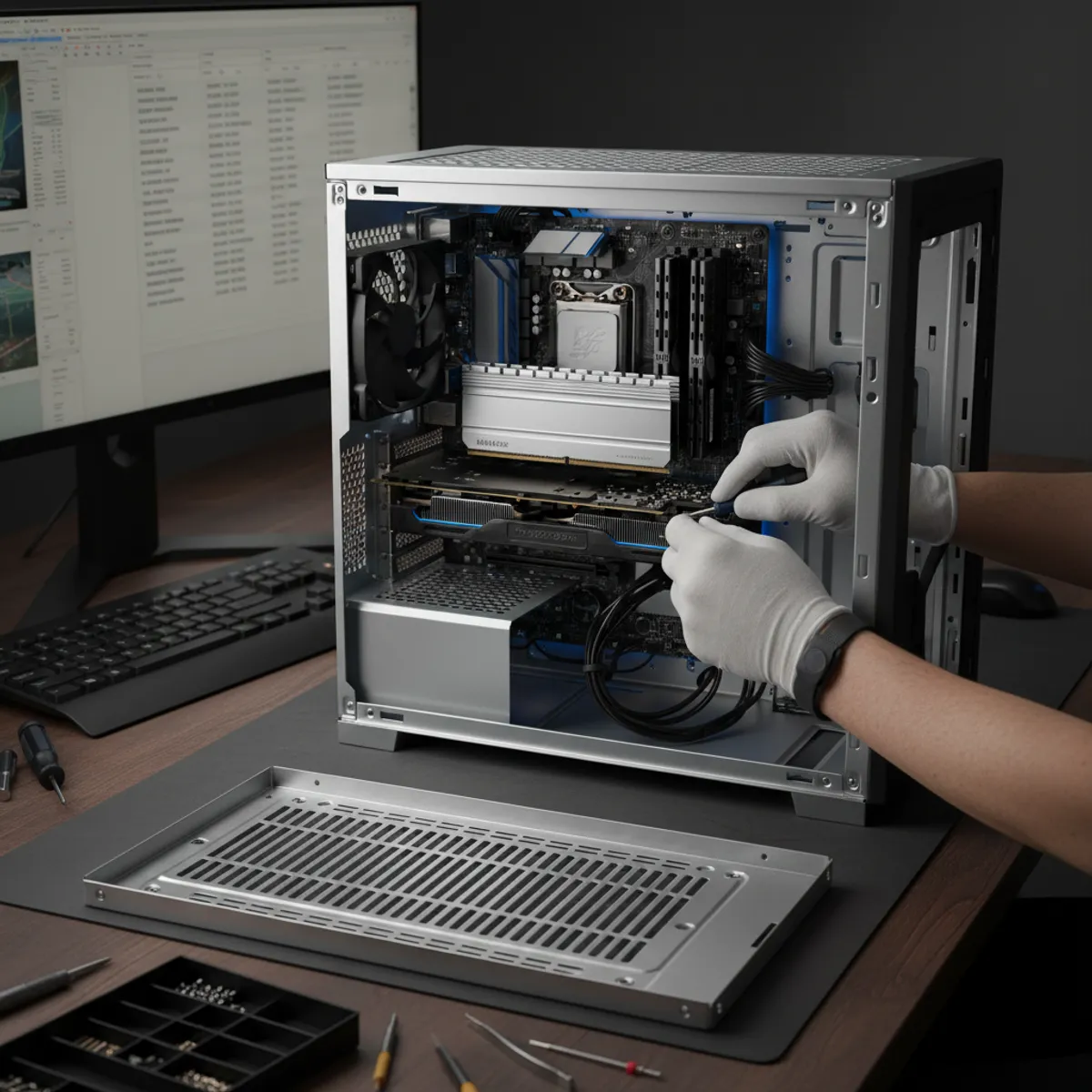 Tableau comparatif avant après upgrade PC ancien benchmarks FPS gaming performances