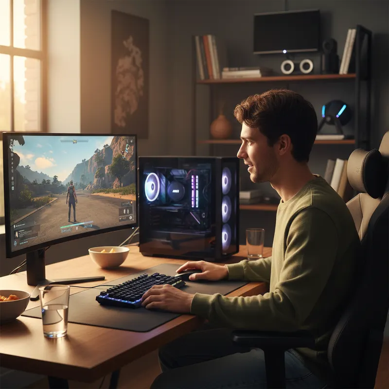 PC Gaming Sans Carte Graphique Dédiée en 2026 : Performances — exemple