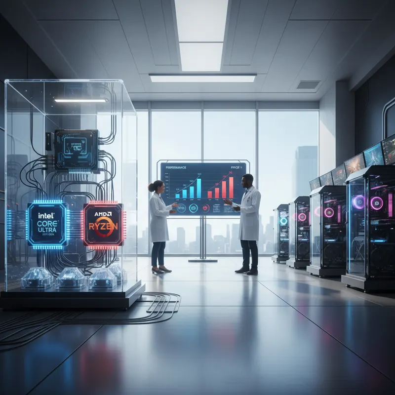 Comparatif Processeurs Gaming 2026 : Intel Core Ultra de 15e