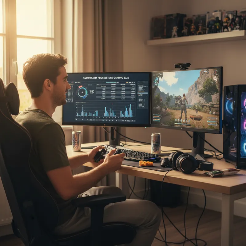 Comparatif Processeurs Gaming 2026 : Intel Core Ultra de 15e génération — exemple